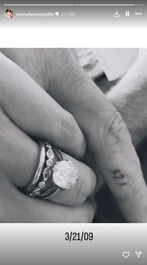 好莱坞男巨星布鲁斯·威利斯庆生与水晶婚，妻子艾玛分享温馨照片插图